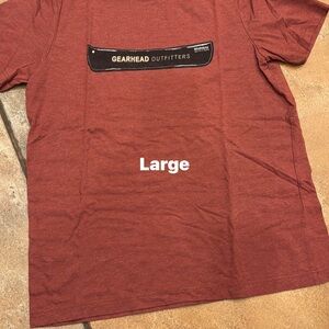 Men's Short Sleeve Tee - Brick Red